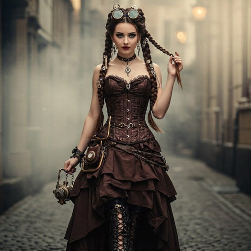 Steampunk Girl 2