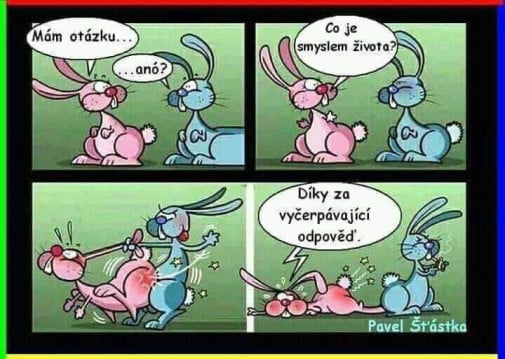 Zmysel života objavený