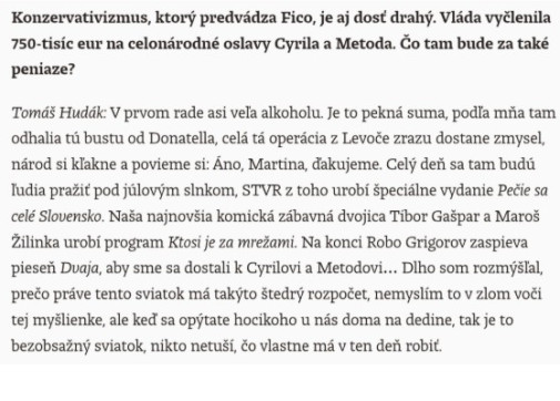 1140-te výročie ODMIETNUTIA cyrilometodského odkazu na Slovensku