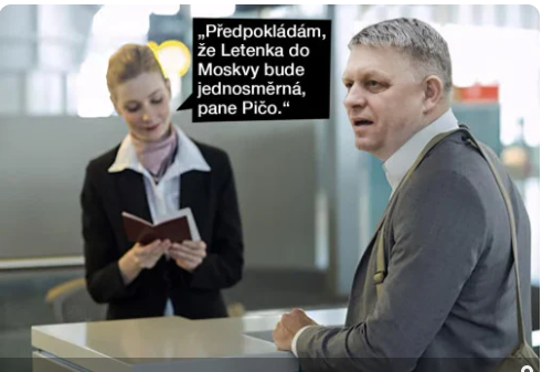 Fico cestuje do Moskvy