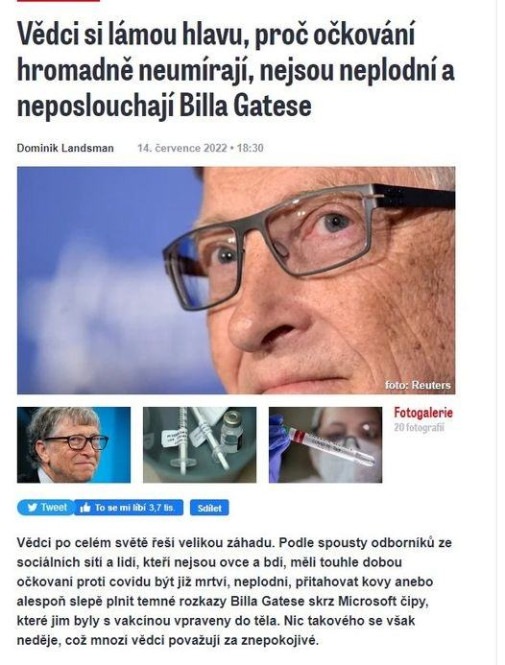 Bil Gejc nechápe