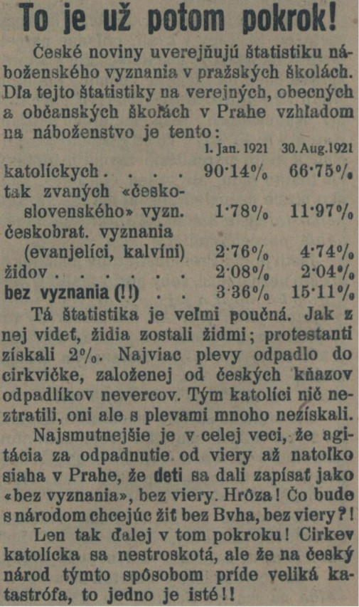Čo s takým národom?