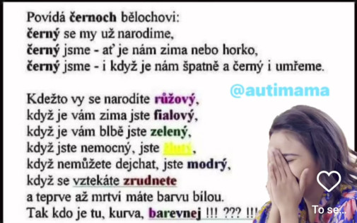 Jeden rasisticky ? na dnes