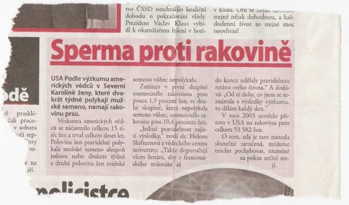 Konečne poriadny výskum